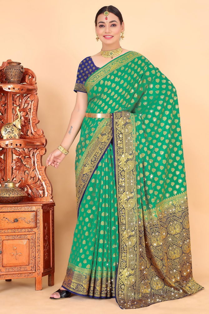 Kaastha By Sethnic Designer Banarasi Silk Sarees Catalog
